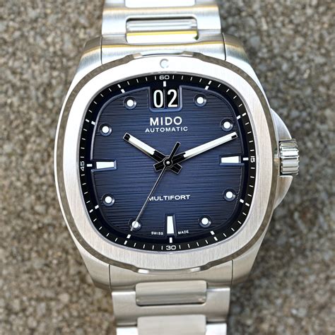 Dont touch that dial: the Mido Multifort TV Big Date。